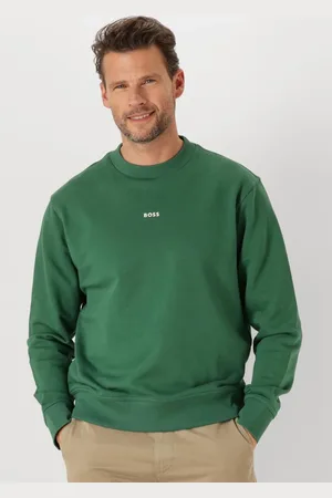 HUGO BOSS Heren Truien & Vesten Wesmallcrew 10244192 01 - - Maat XL