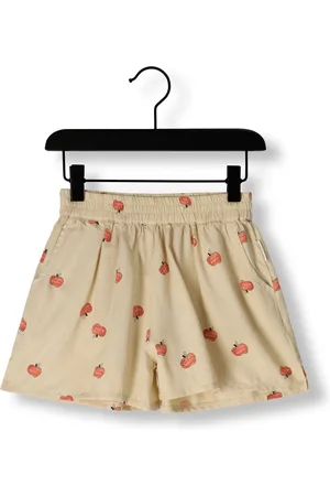 Sproet & Sprout Meisjes Broeken Loose Shorts Apple Print - - Maat 104