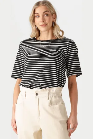 CC Heart Dames Tops & T-shirts Silla Stripe - - Maat XL