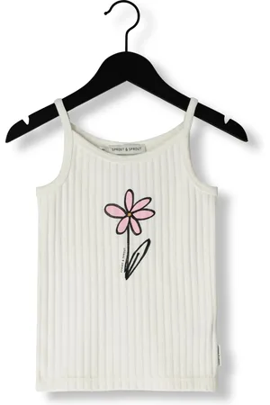 Sproet & Sprout Meisjes Tops & T-shirts Singlet Daisy - - Maat 104