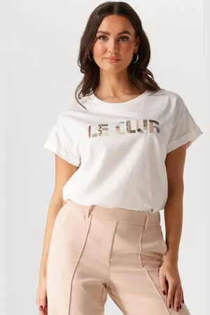 NUKUS Dames Tops & T-shirts Femke Shirt Le Club - - Maat XL