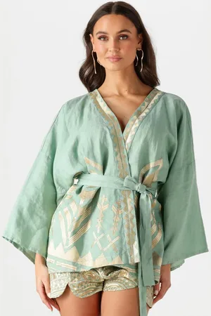 Greek Archaic Kori Dames Blouses 260184 - - Maat XS