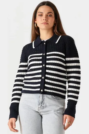 Neo Noir Dames Truien & Vesten Effie Knit Cardigan - - Maat 34