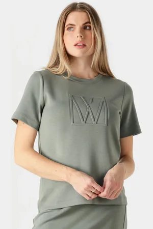 INWEAR Dames Tops & T-shirts Vincentiw Logo Tshirt - - Maat XL