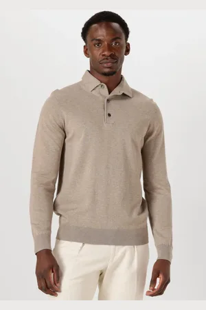 Profuomo Heren Truien & Vesten Polo Onepiece Luxury Basic - - Maat XL