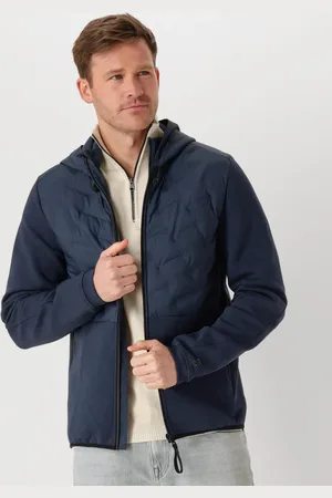 Cast Iron Heren Jassen Zip Jacket Interlock Nylon - - Maat XL