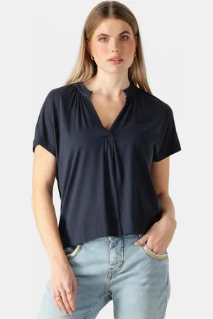 Mos Mosh Dames Tops & T-shirts Shira Tee - - Maat XL