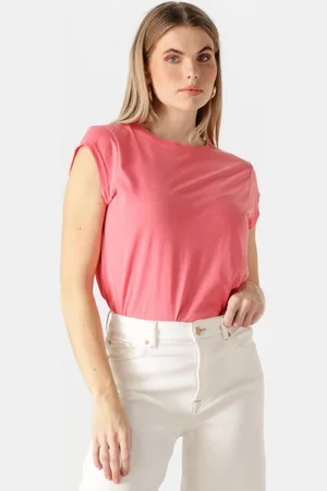 CC Heart Dames Tops & T-shirts Basic V-neck T-shirt - - Maat XL