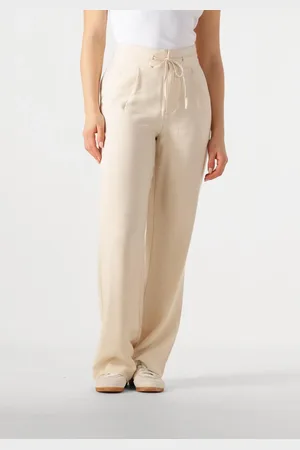 Calvin Klein Dames Broeken Ecovero Relaxed Straight Pant - - Maat 27