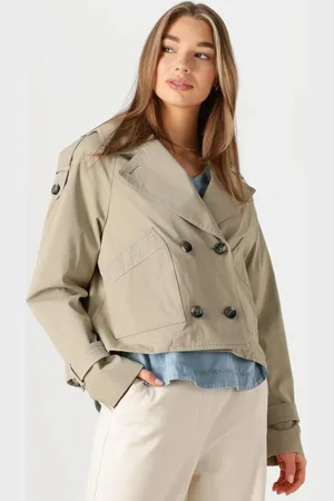 beaumont Dames Jassen Gracy Short Trench - - Maat 34