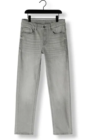 Indian Blue Jeans Jongens Jeans 2552 Wide Straight Grey Denim - - Maat 116