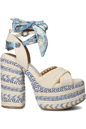 Kurt Geiger Dames Sandalen Chelsea Scarf Platform - - Maat 36
