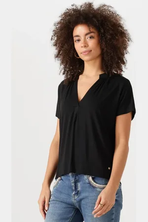 Mos Mosh Dames Tops & T-shirts Shira Tee - - Maat XS