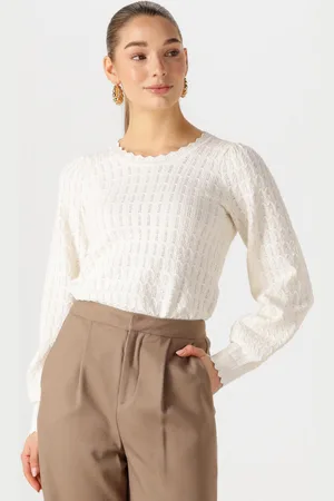 Neo Noir Dames Truien & Vesten Dito Solid Knit Blouse - - Maat 34