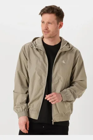 Calvin Klein Heren Jassen Nylon Hooded Windbreaker - - Maat XL