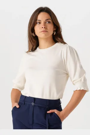Fabienne Chapot Dames Truien & Vesten Molly Short Sleeve Pullover - - Maat XL