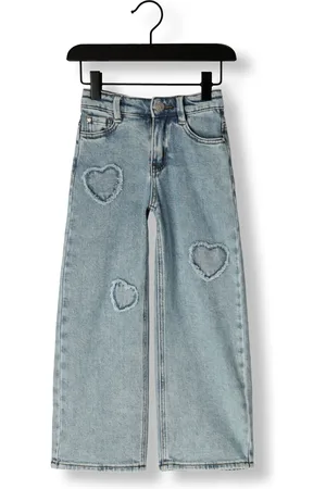 Daily7 Meisjes Jeans 2300 Wide Fit - - Maat 104