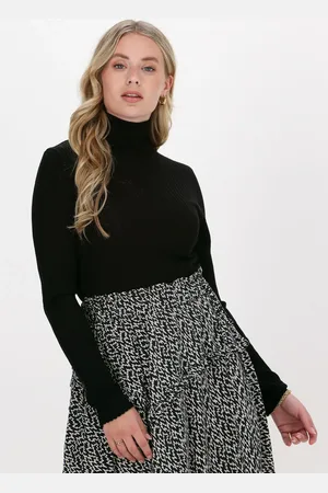 SELECTED Dames Truien & Vesten Slfcostina Ls Knit Rib Rollnec - - Maat XL