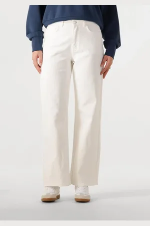 Colourful rebel Dames Broeken Gaias High Rise Wide Leg Denim Pants - - Maat XL