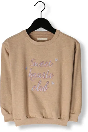 Your Wishes Meisjes Truien & Vesten Sweet Heart Oversized Sweater - - Maat 104