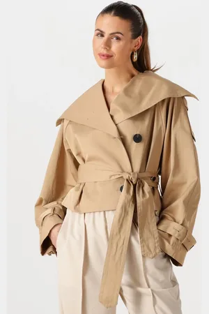 INWEAR Dames Jassen Umayaiw Short Trench - - Maat 36