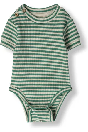 PLAY UP Baby Rompers Striped Rib Body - - Maat 62