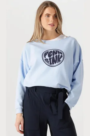 penn ink Dames Truien & Vesten Sweater Print - - Maat XS