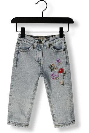 Your Wishes Meisjes Jeans Stretch Denim Baggy Jeans - - Maat 104