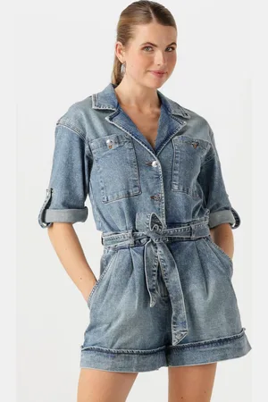 Janice Dames Jumpsuits Asher Denim - - Maat 34