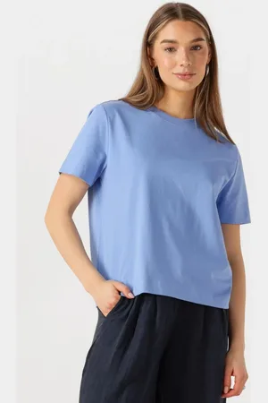 SELECTED Dames Tops & T-shirts Slfessential Ss Boxy Tee - - Maat XL