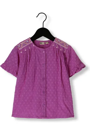 Daily7 Meisjes Tops & T-shirts Shirt Embroiderie - - Maat 104