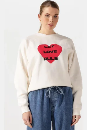 Catwalk Junkie Dames Truien & Vesten Graphic Sweater - - Maat 34