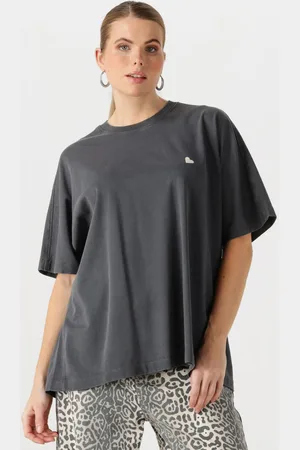 Catwalk Junkie Dames Tops & T-shirts Oversized Graphic Tshirt - - Maat 36