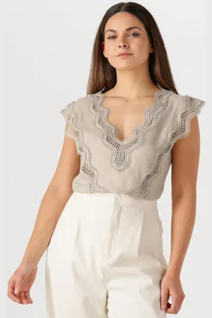 Copenhagen Muse Dames Tops & T-shirts Natuli Top - - Maat XL