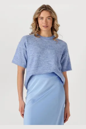 SELECTED Dames Tops & T-shirts Slfmaline-liliana 2/4 Knit O-neck - - Maat S