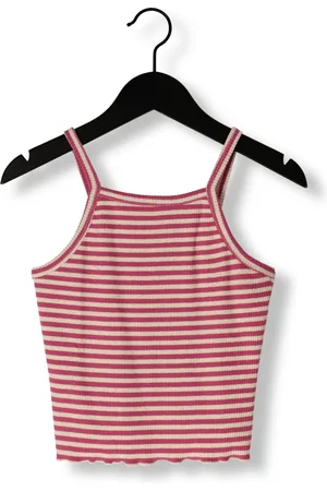 PLAY UP Meisjes Tops & T-shirts Striped Rib Top - - Maat 104