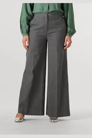 ANOTHER LABEL Dames Broeken Moore Wide Pants - - Maat XL