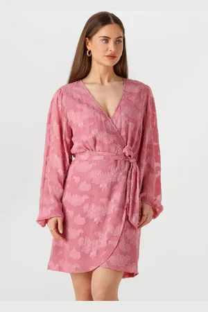 Aaiko Dames Jurken Eloise Chiffon Flower Pes 509 - - Maat XL