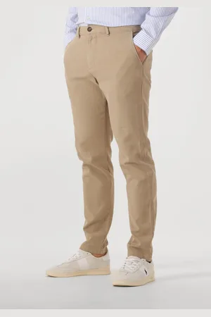 SELECTED Heren Broeken Slh175-slim Miles Structure Dyed Pant - - Maat 30/32