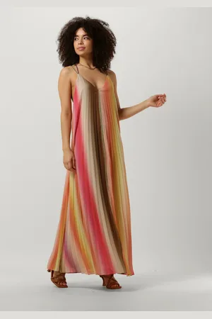 Scotch&Soda Dames Jurken Pleated Tank Top Maxi Dress - - Maat 34