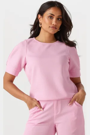 POM Amsterdam Dames Tops & T-shirts Senna Rose - - Maat 34