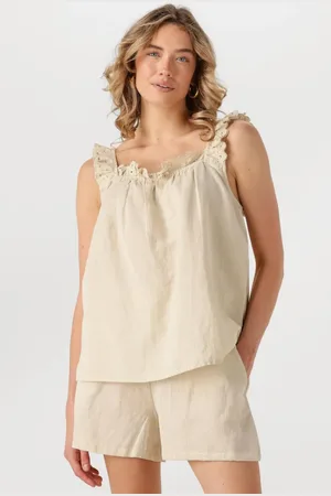 NOTRE-V Dames Tops & T-shirts Nv-frankie - - Maat XL