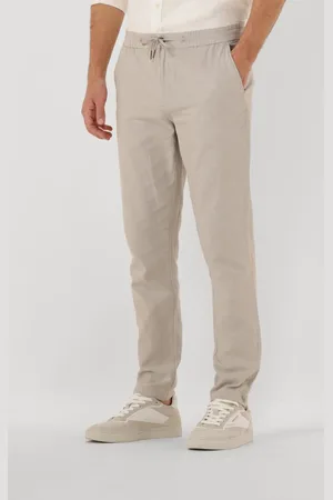 Scotch&Soda Heren Broeken Warren Cotton Linen Twill Jogger - - Maat 29/32
