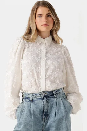 Aaiko Dames Blouses Lien Long Sleeve Co 510 - - Maat XL