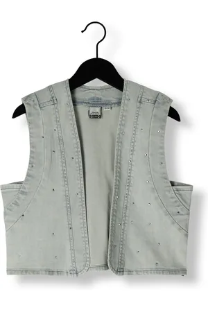 Indian Blue Jeans Meisjes Blazers Denim Gilet Fancy - - Maat 116