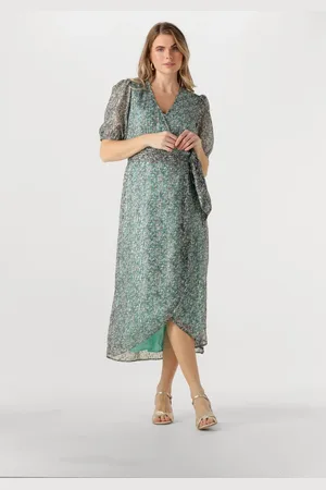 FREEBIRD Dames Jurken Blossom Ss Flower - - Maat XS