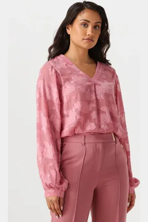Aaiko Dames Blouses Alana Chiffon Flower Pes 509 - - Maat XXL