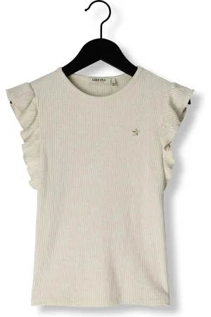 Like Flo Meisjes Tops & T-shirts Flo Girls Rib Shirt - - Maat 104