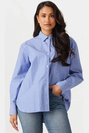 Tommy Hilfiger Dames Blouses Ess Poplin Easy Fit Shirt - - Maat 34