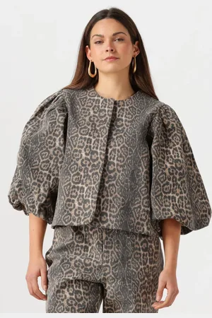 Minus Dames Truien & Vesten Rana Short Jacket - - Maat 36